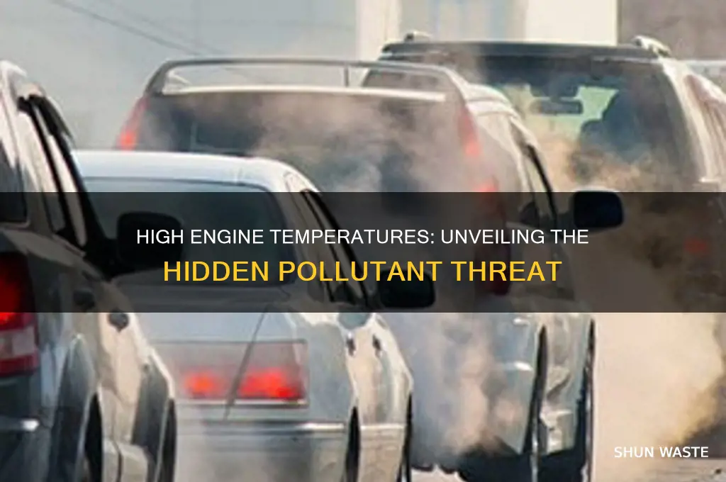 which pollutant occurs from high motor temp