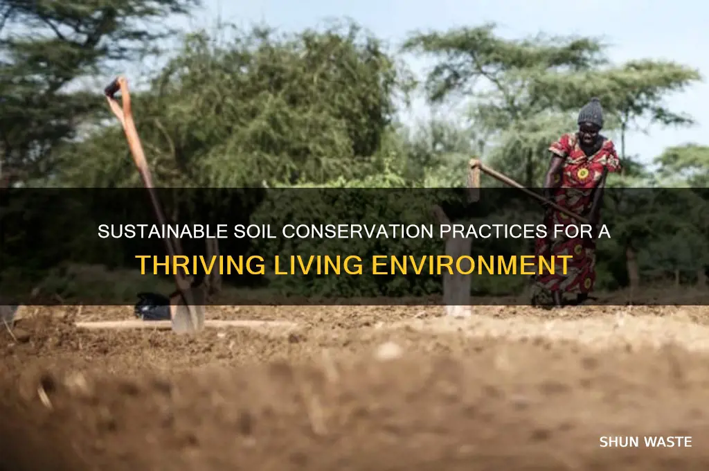 which practice will help conserve soil resources living environment