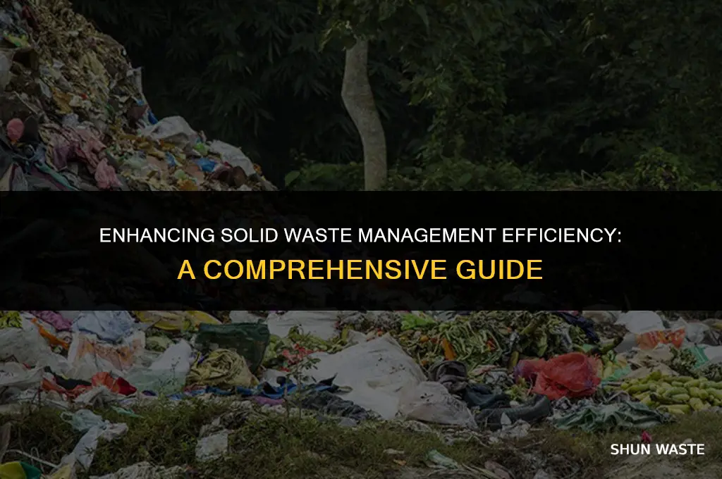 which process improves efficiency of solid waste management