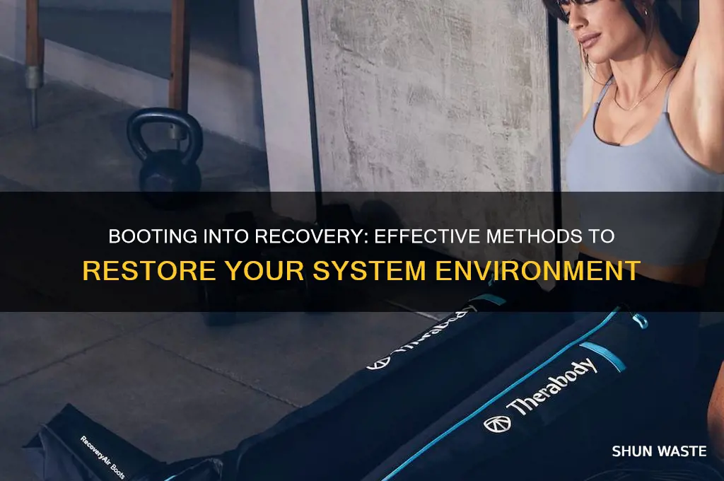 which recovery method helps users boot into an environment