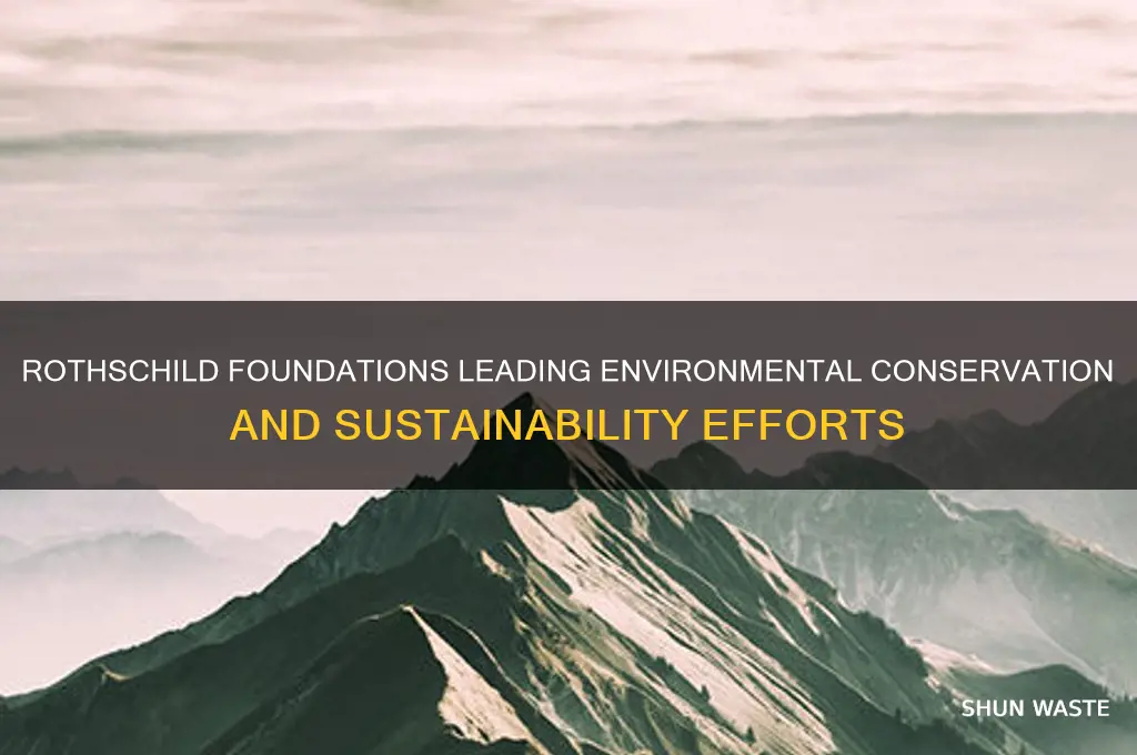 which rothschild foundation helps the environment