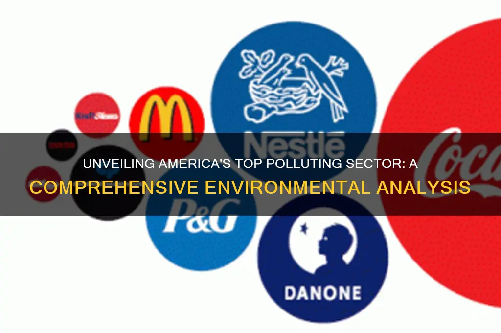 which sector pollutes the most in us