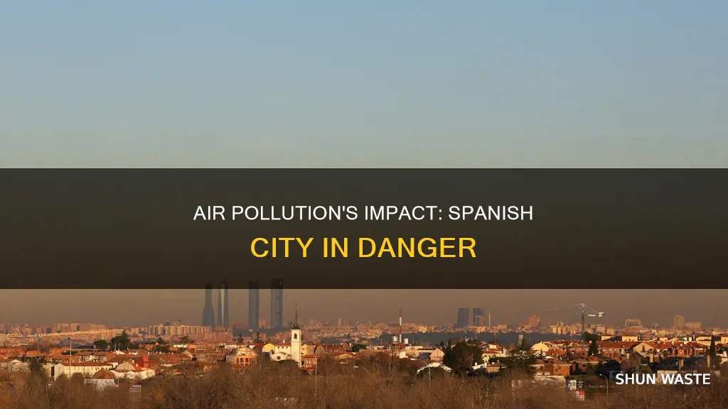 which spanish city is affected by air pollution