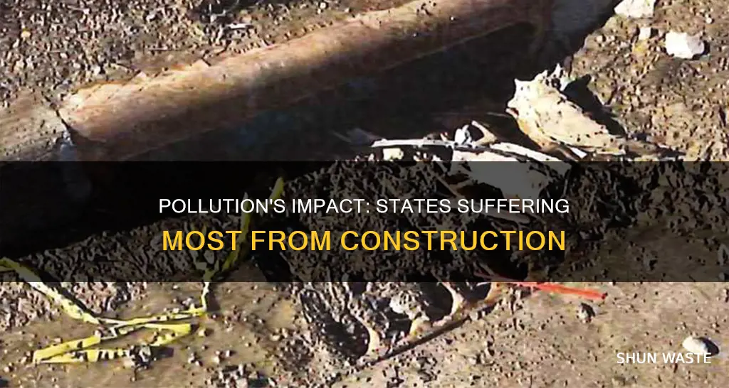 which states is more affected by construction pollution