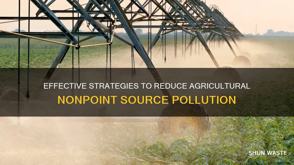 which strategies reduce agricultural nonpoint source pollution