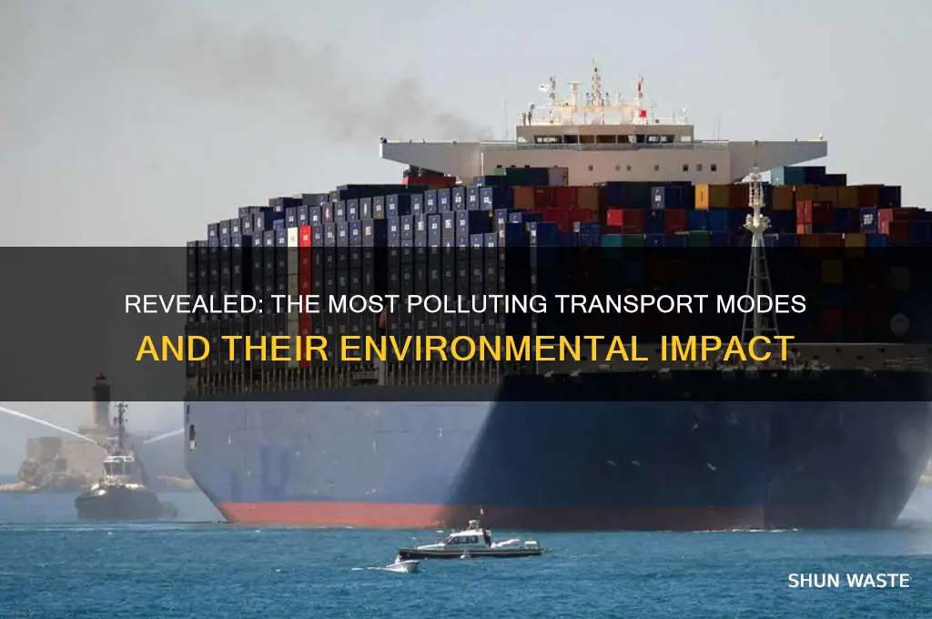 which transport pollutes the most