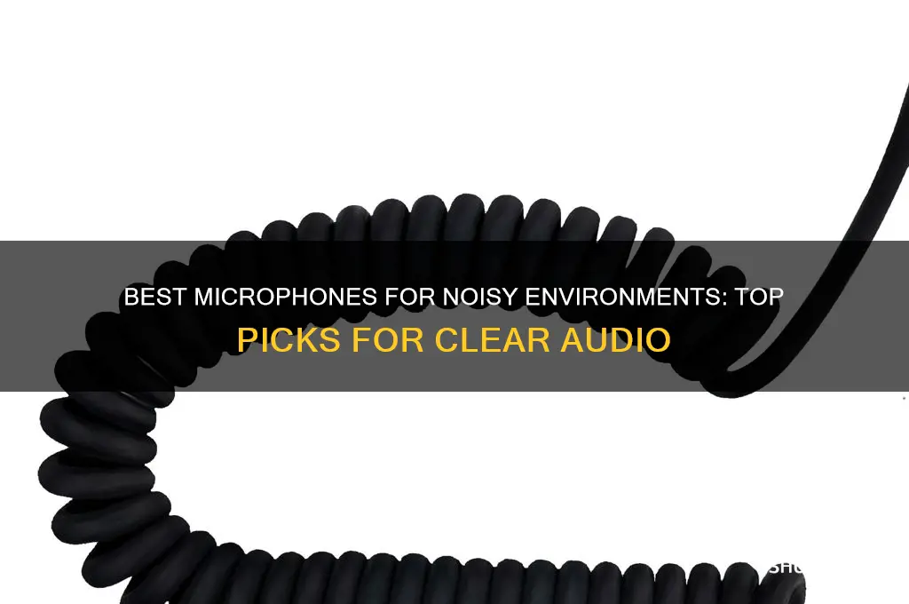 which type of microphone works best in a noisy environment