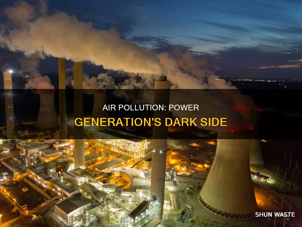 which type of power generation can cause air pollution