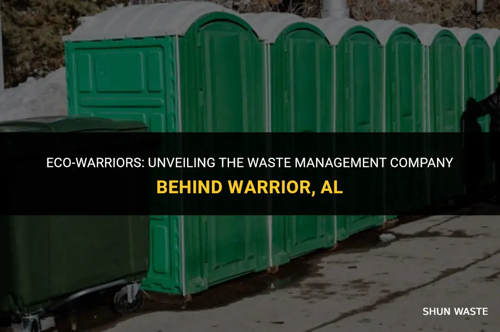 which waste management company handles warrior al