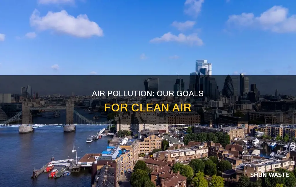 who air pollution goals