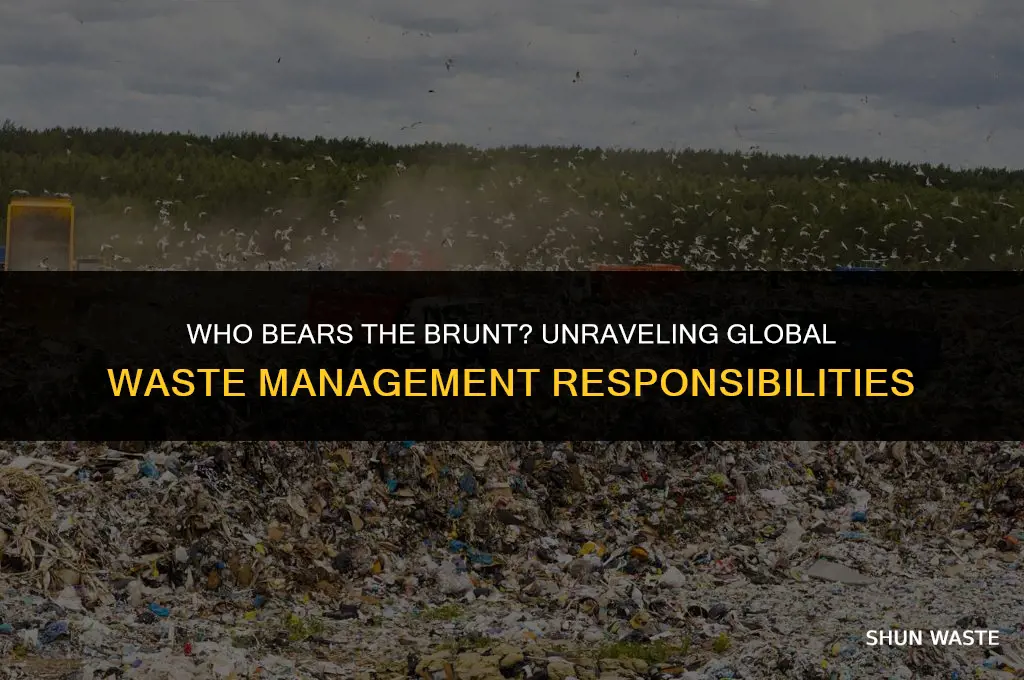 who are responsible for global waste management