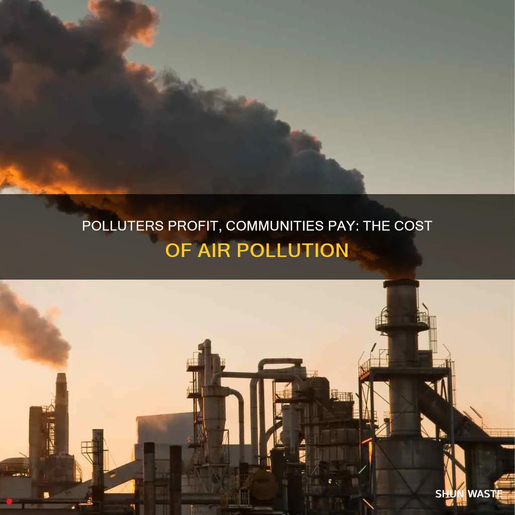 who benefits from air pollution
