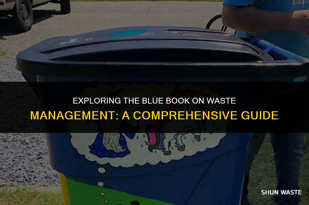 who blue book on waste management