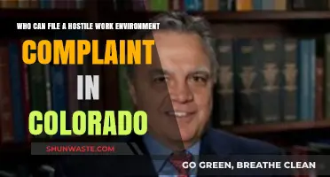 Who Can File a Hostile Work Environment Complaint in Colorado?