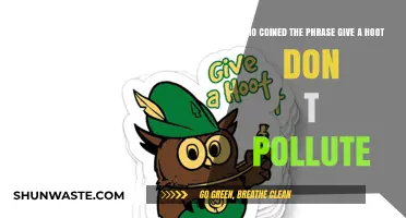 Who Coined 'Give a Hoot, Don't Pollute'? Uncovering the Origin
