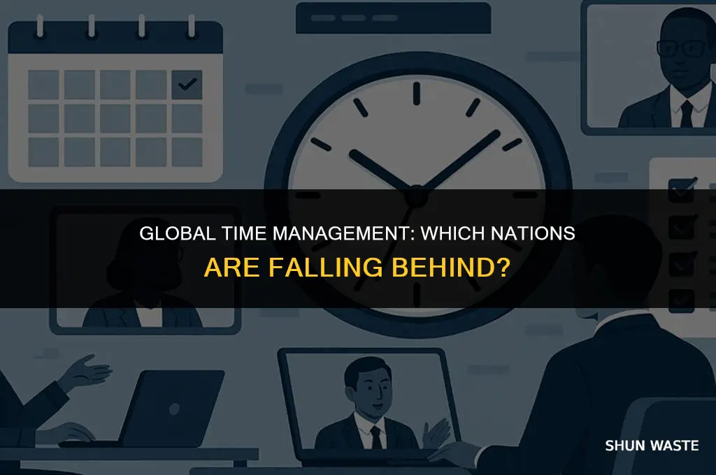 who countries wasting time