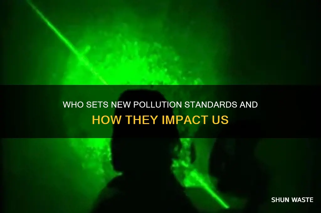 who creates new pollution standards