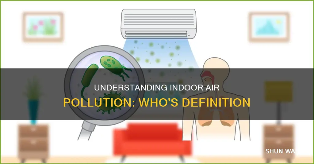 who definition of indoor air pollution