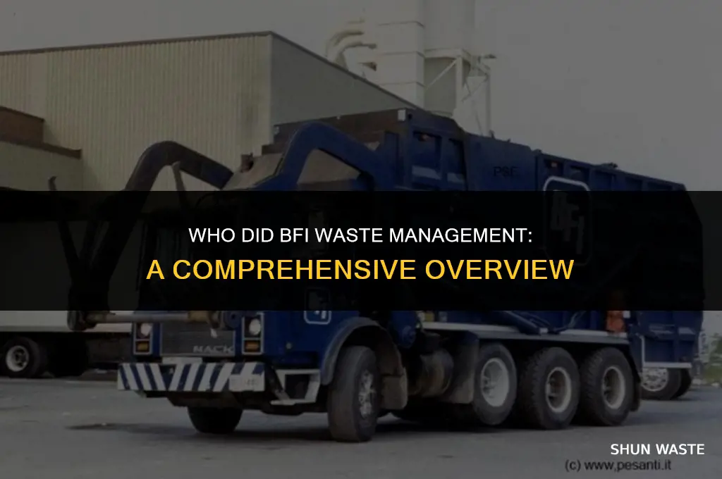 who did bfi waste management