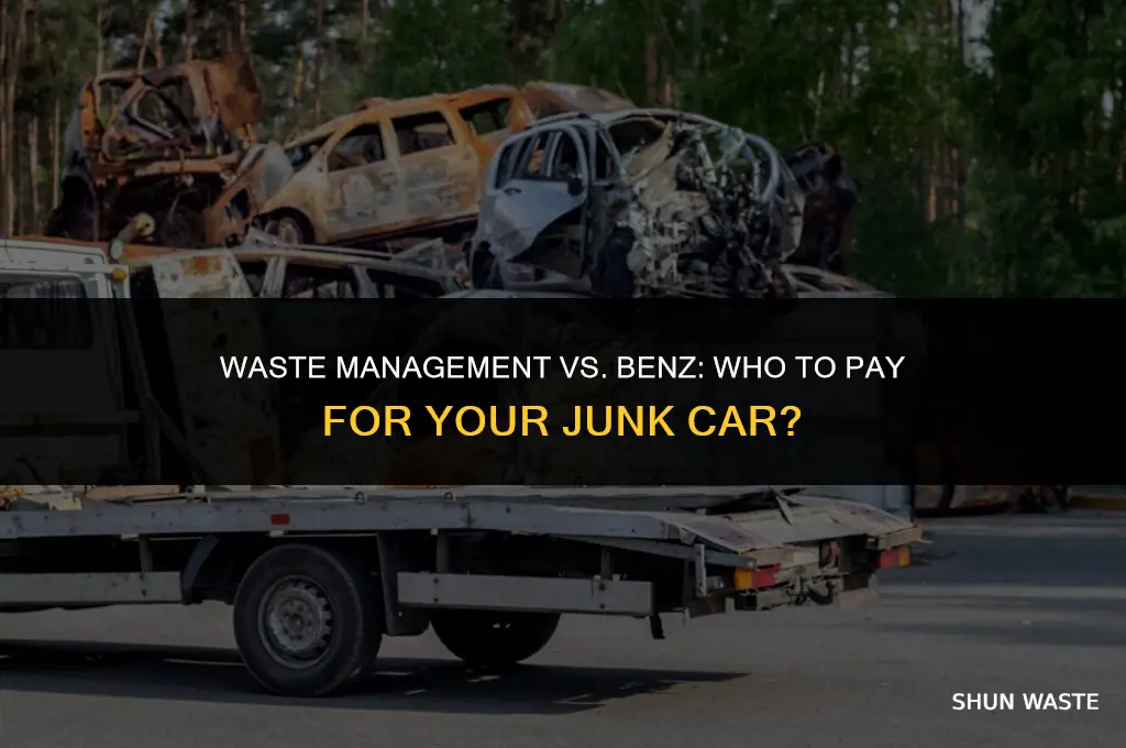 who do i pay waste management or benz