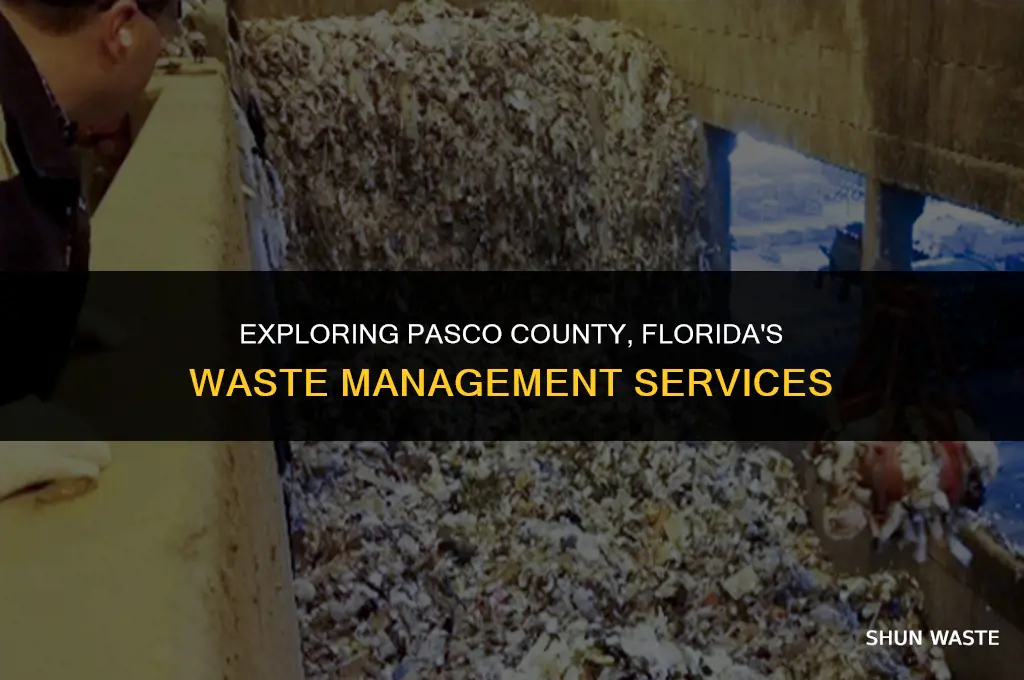 who does waste management in pasco county florida