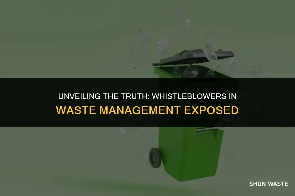 who exposed waste managment