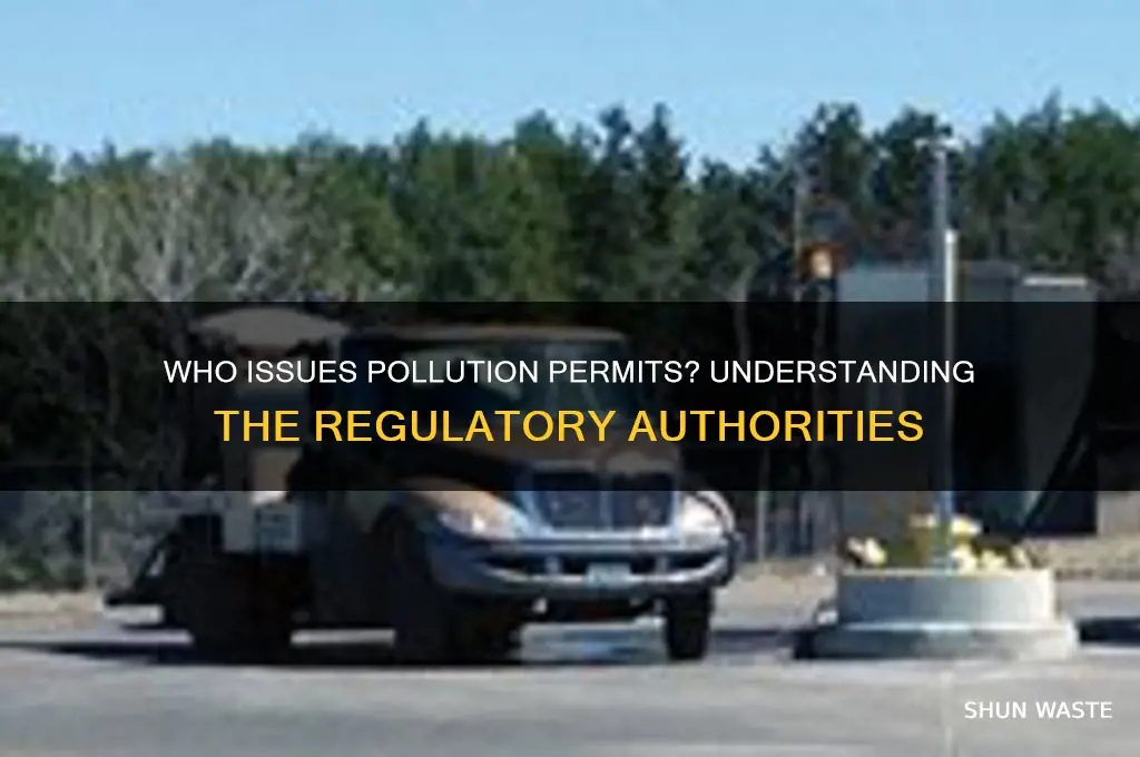 who gives out pollution permits
