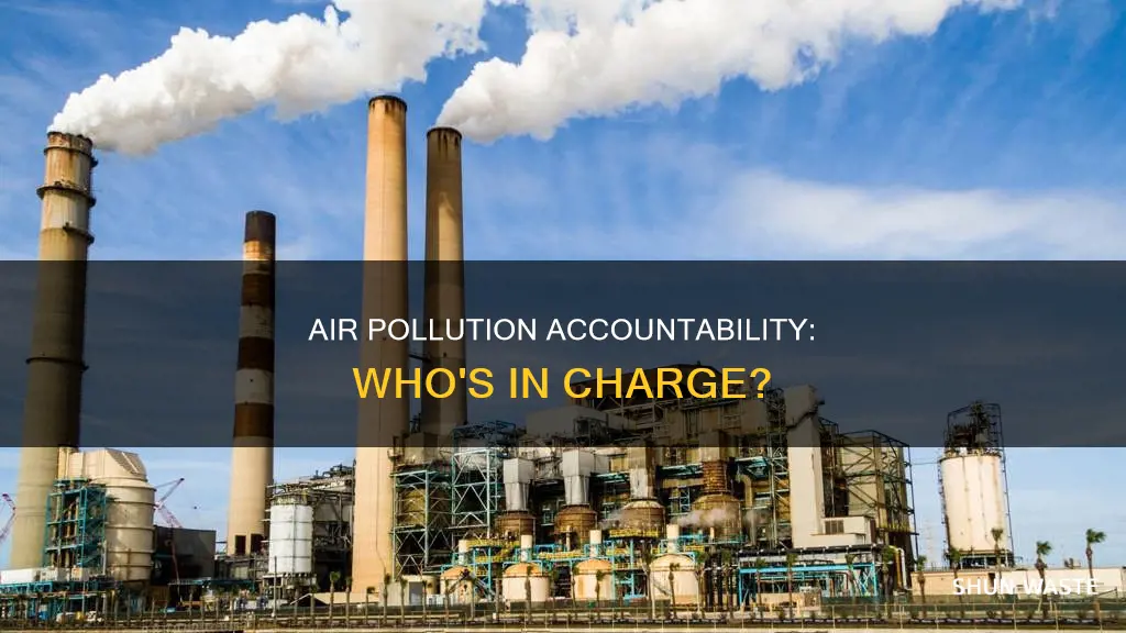 who has juradiction over air pollution in the us