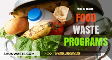 Unveiling Opposition: Who's Against Food Waste Programs and Why?