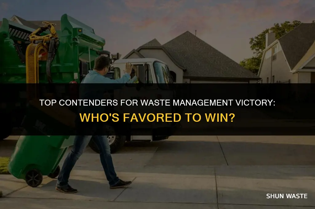 who is favored to win waste management