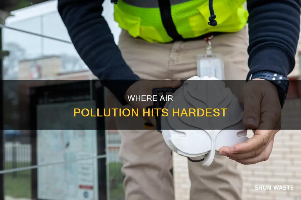 who is geographically most at risk from air pollution
