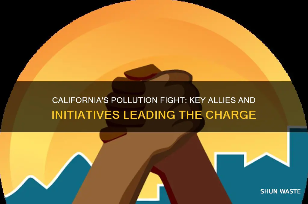 who is helping with california pollution