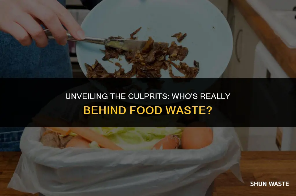 who is involved in food waste