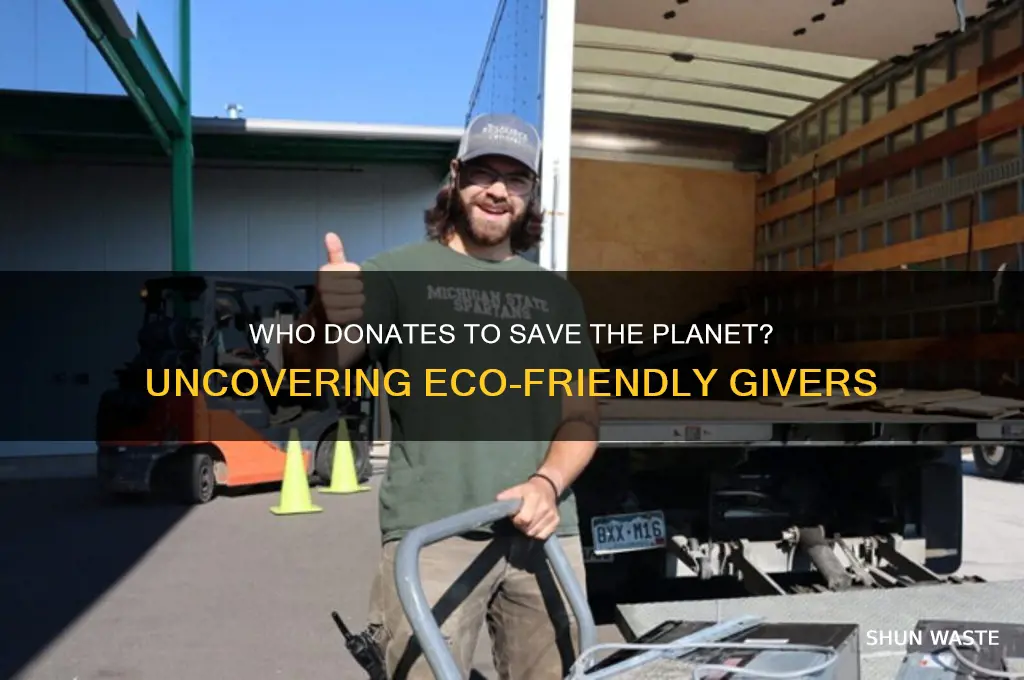 who is most likely to donate to help the environment