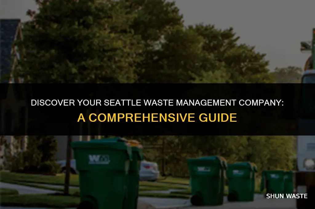 who is my waste management company seaettle