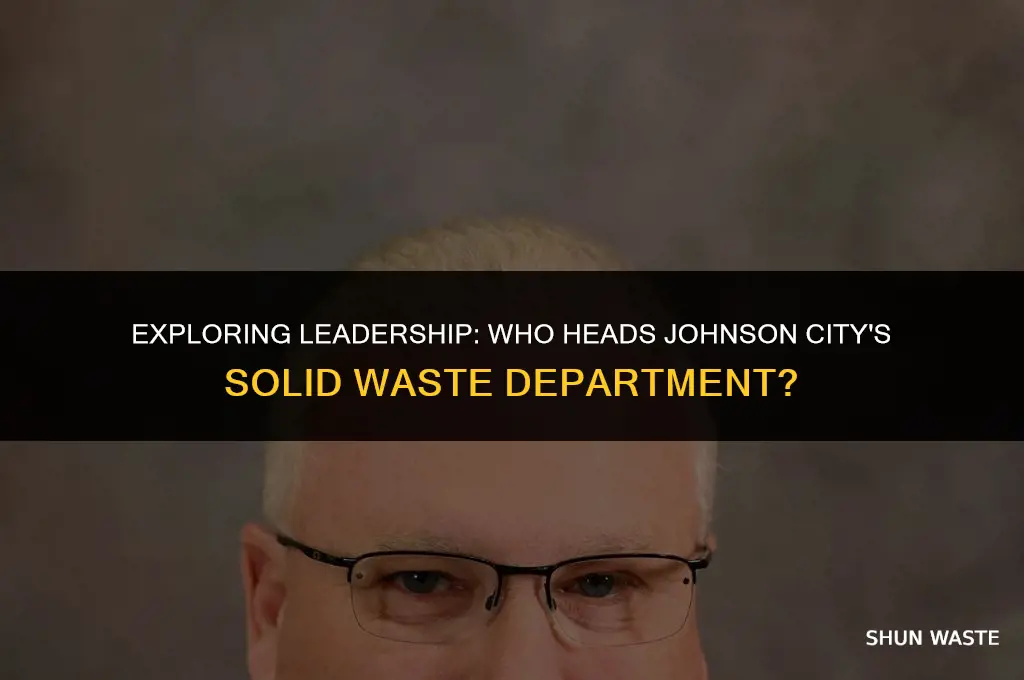 who is the manager of johnson city solid waste dept
