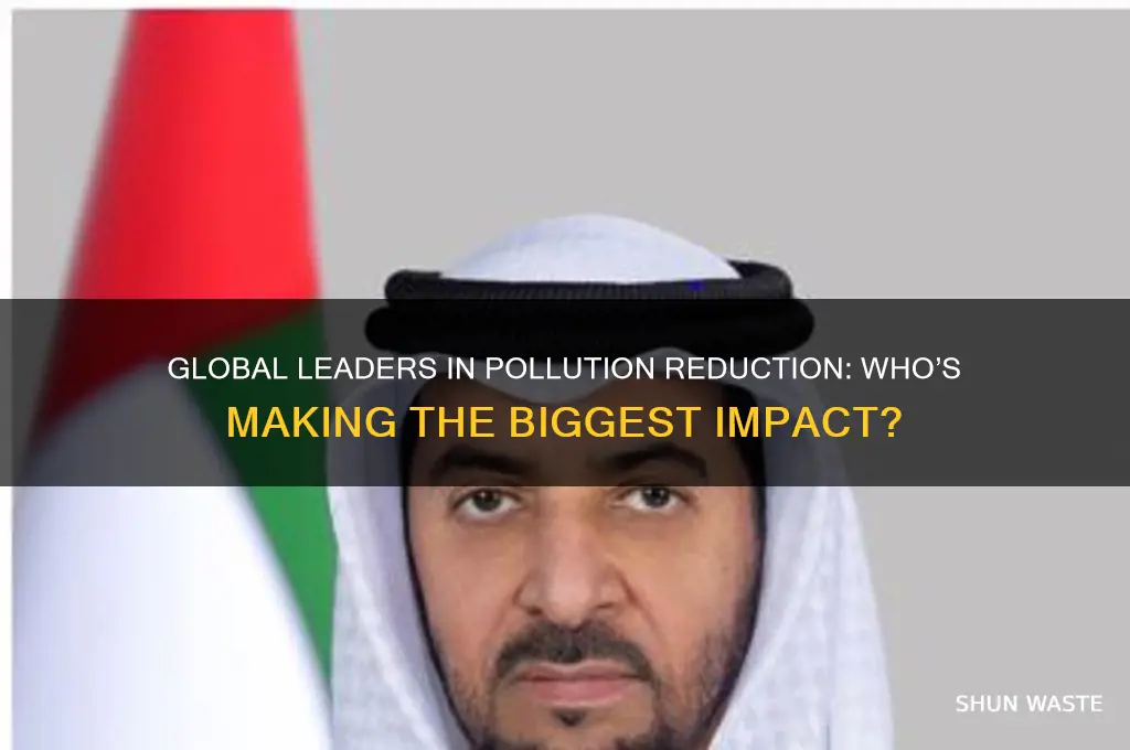 who leads the world in pollution reductions