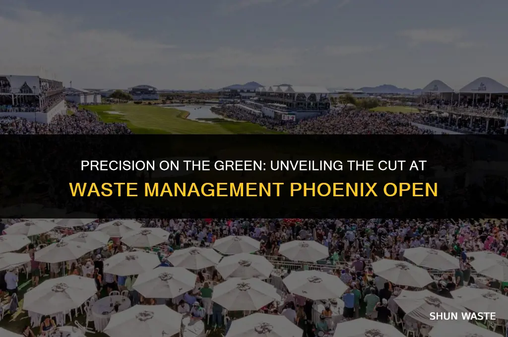 who makes cut at waste management phoenix open