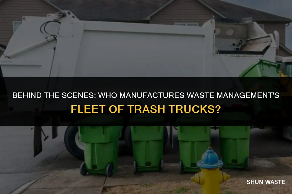 who makes waste managements trash trucks