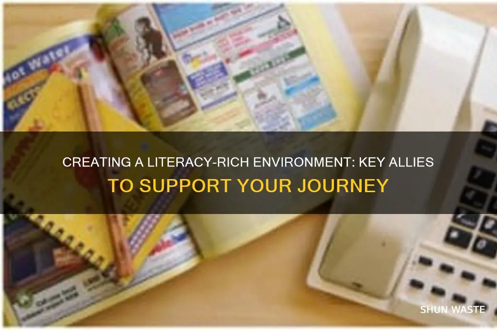 who might help you create a literacy prin environment