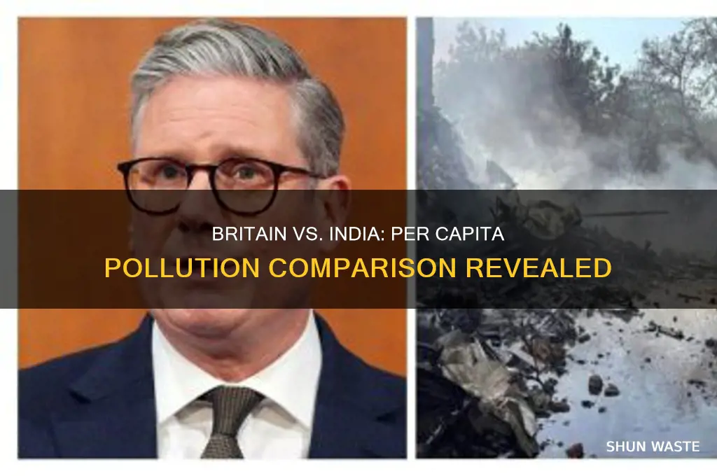 who pollutes more per capita britain or india