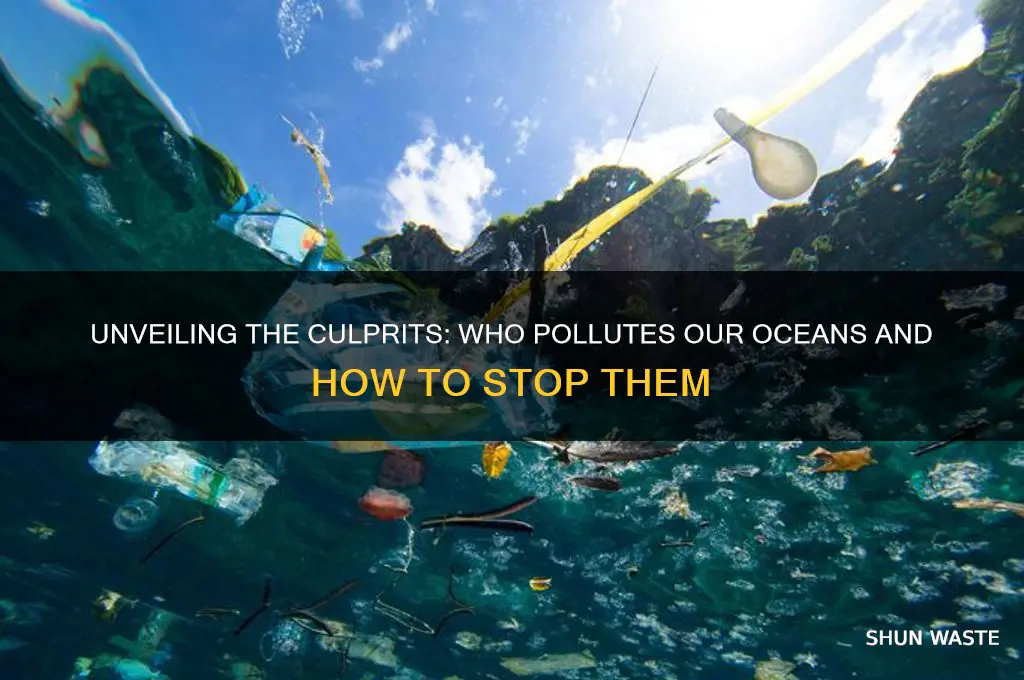 who pollutes the ocean