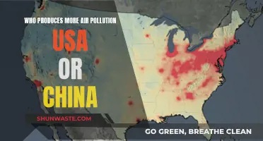 Air Pollution: China vs USA