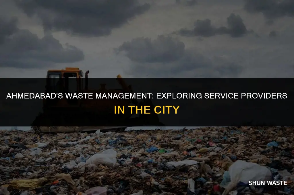 who provides waste management services in the ahmedabad india