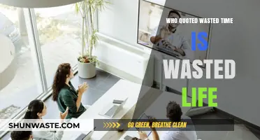 Embracing Productivity: The Timeless Wisdom of 'Wasted Time is Wasted Life