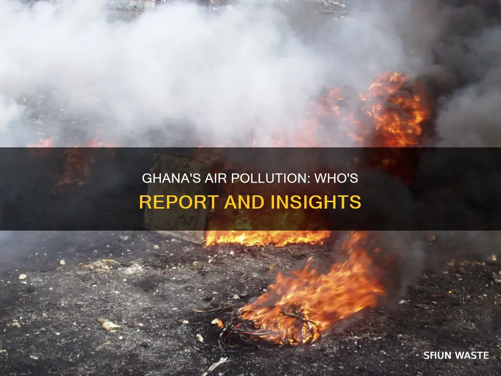 who report on air pollution in ghana
