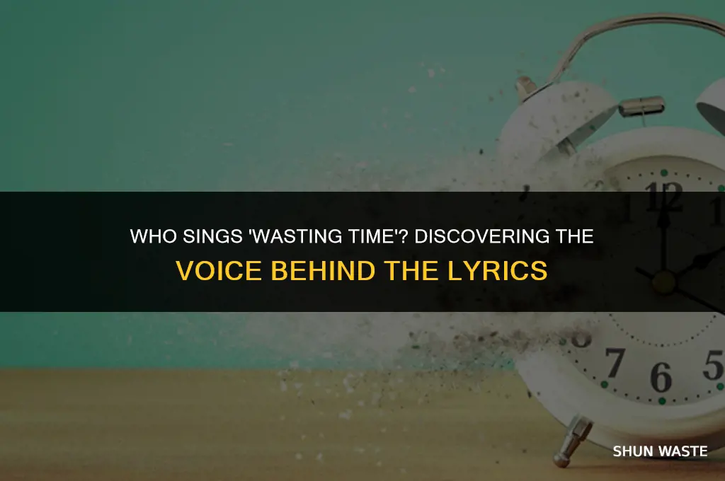 who sings wasting time