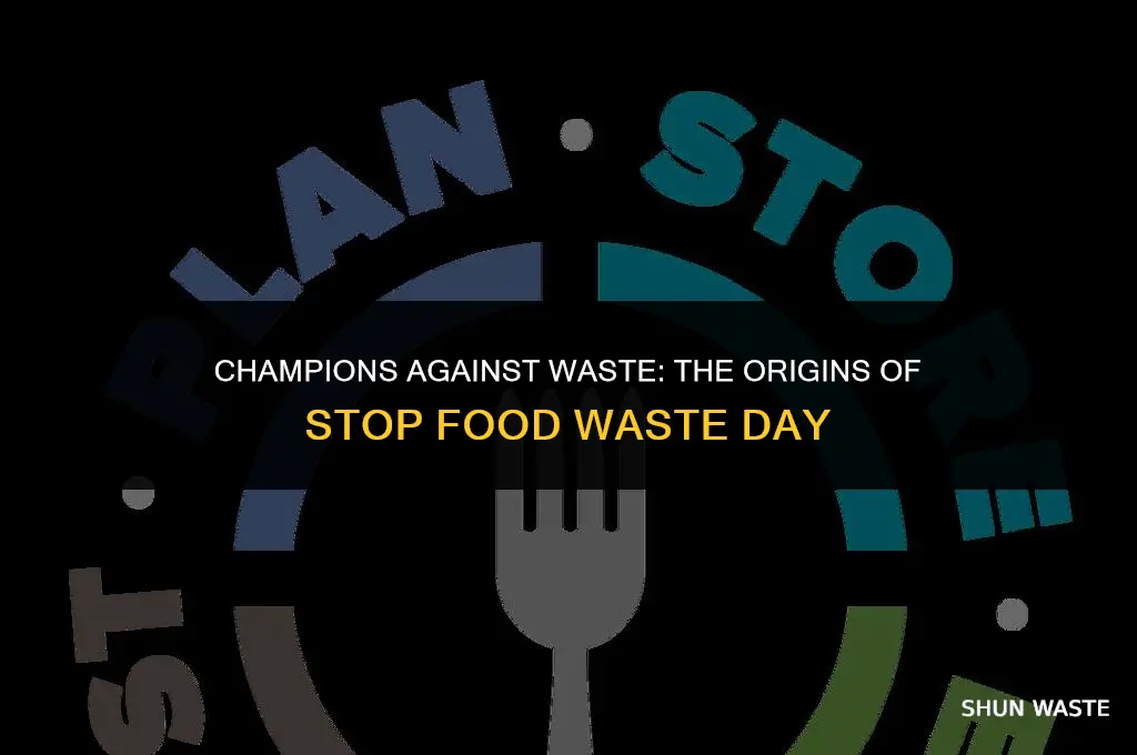 who started stop food waste day