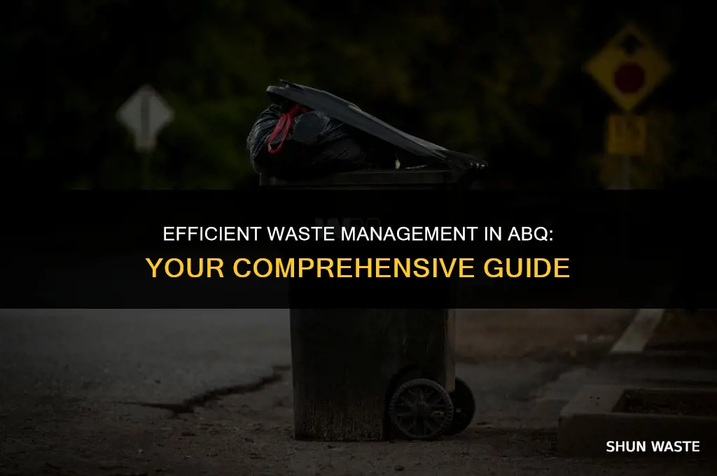 who to call for waste management in abq