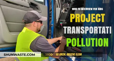 Interviewing Experts: Tackling Transportation Pollution for Kids' Projects